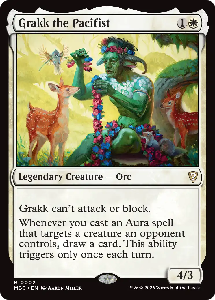 Grakk the Pacifist [Mystery Booster: Commander Edition] | Exor Games Dartmouth