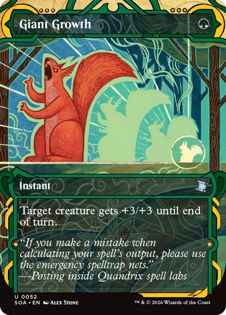 Giant Growth [Secrets of Strixhaven: Mystical Archive] | Exor Games Dartmouth