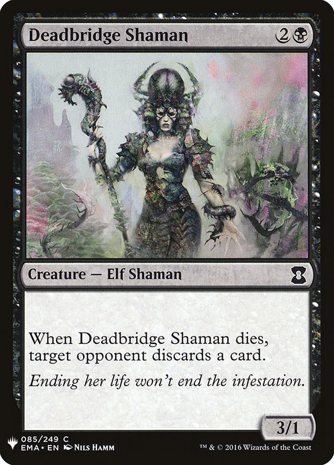 Deadbridge Shaman [Mystery Booster] | Exor Games Dartmouth