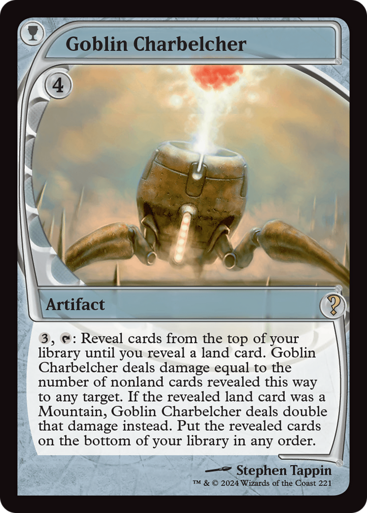 Goblin Charbelcher (Future Sight) [Mystery Booster 2] | Exor Games Dartmouth