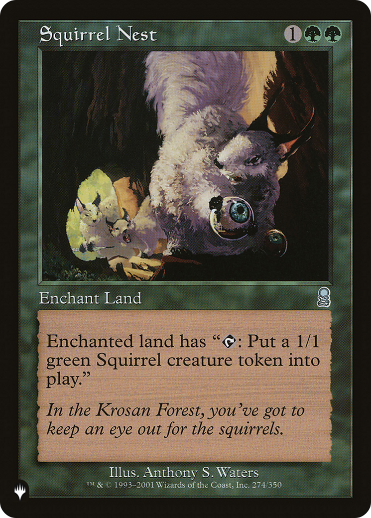 Squirrel Nest [The List Reprints] | Exor Games Dartmouth