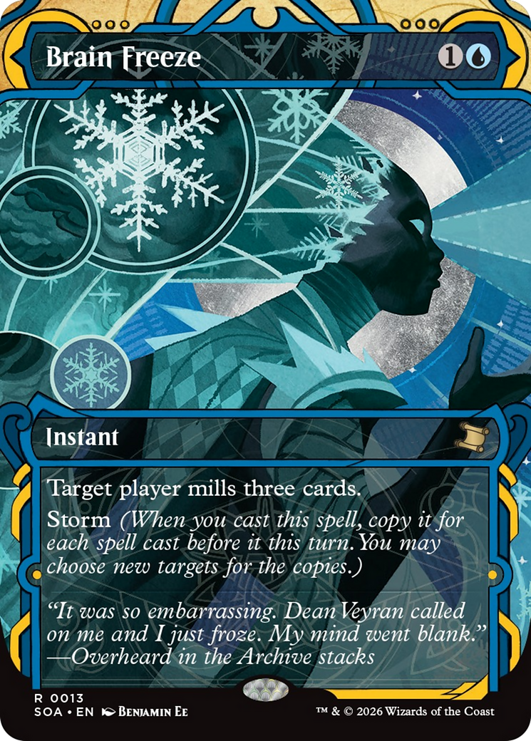 Brain Freeze [Secrets of Strixhaven: Mystical Archive] | Exor Games Dartmouth