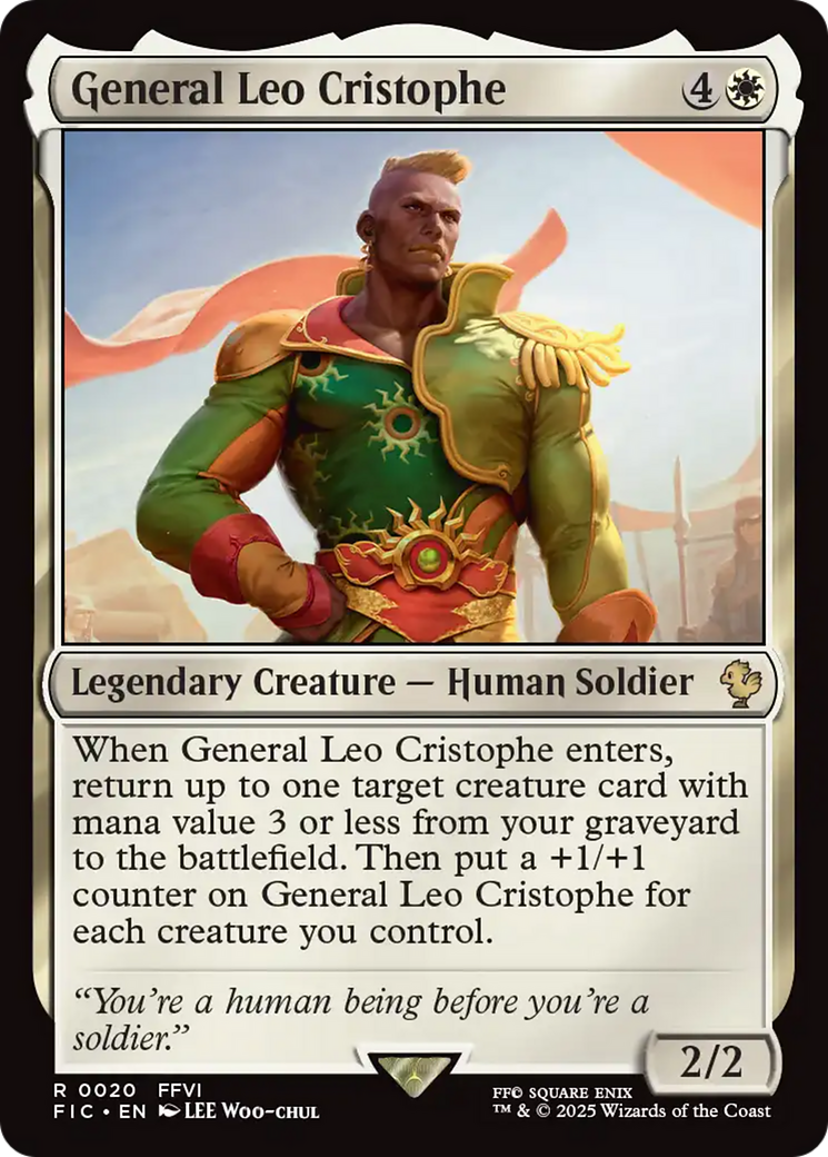 General Leo Cristophe [FINAL FANTASY Commander] | Exor Games Dartmouth