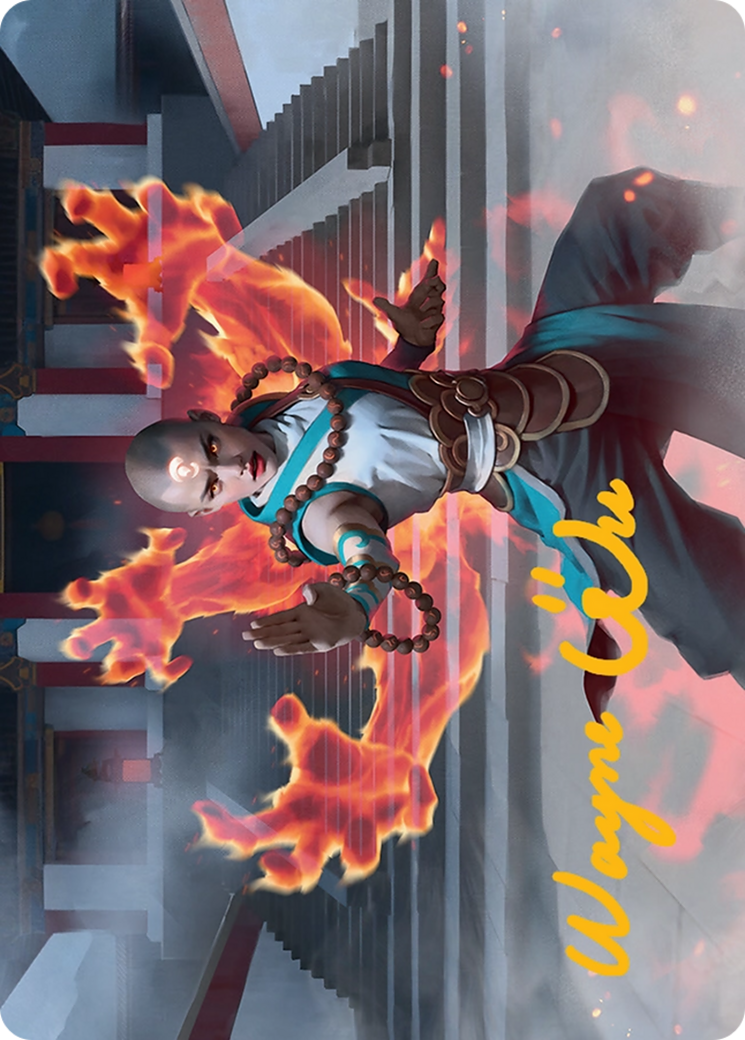 Flamehold Grappler Art Card (24/54) [Tarkir: Dragonstorm Art Series] | Exor Games Dartmouth