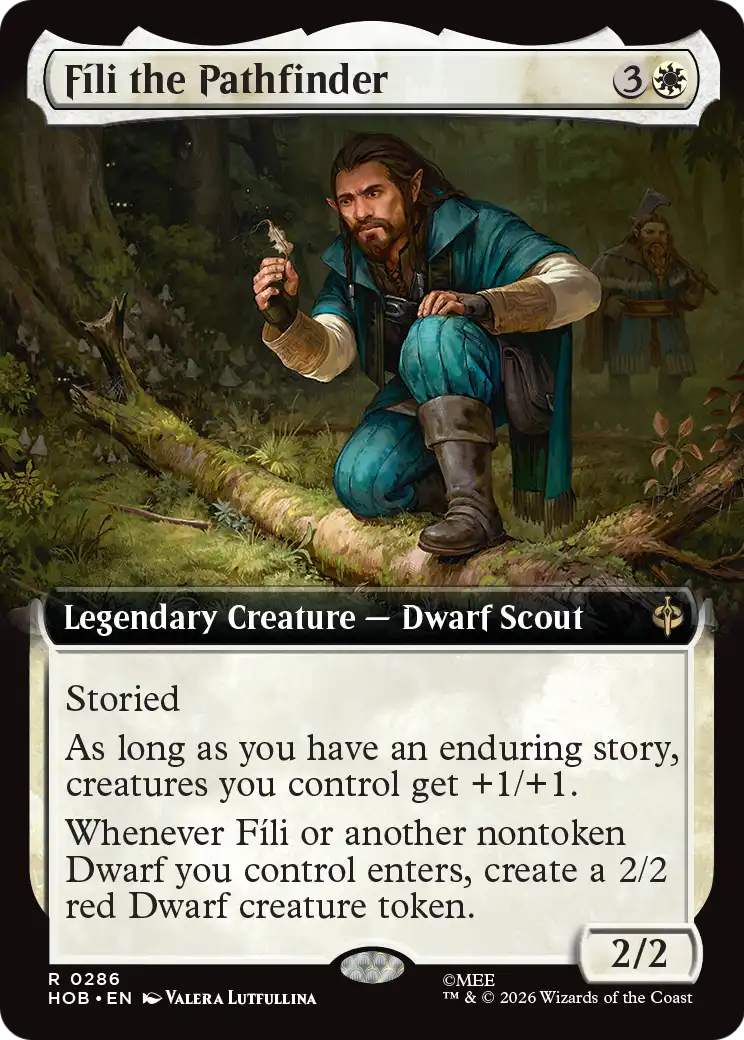 Fili the Pathfinder (Extended Art) [The Hobbit] | Exor Games Dartmouth