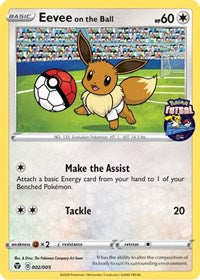 Eevee on the Ball (002/005) [Miscellaneous Cards] | Exor Games Dartmouth