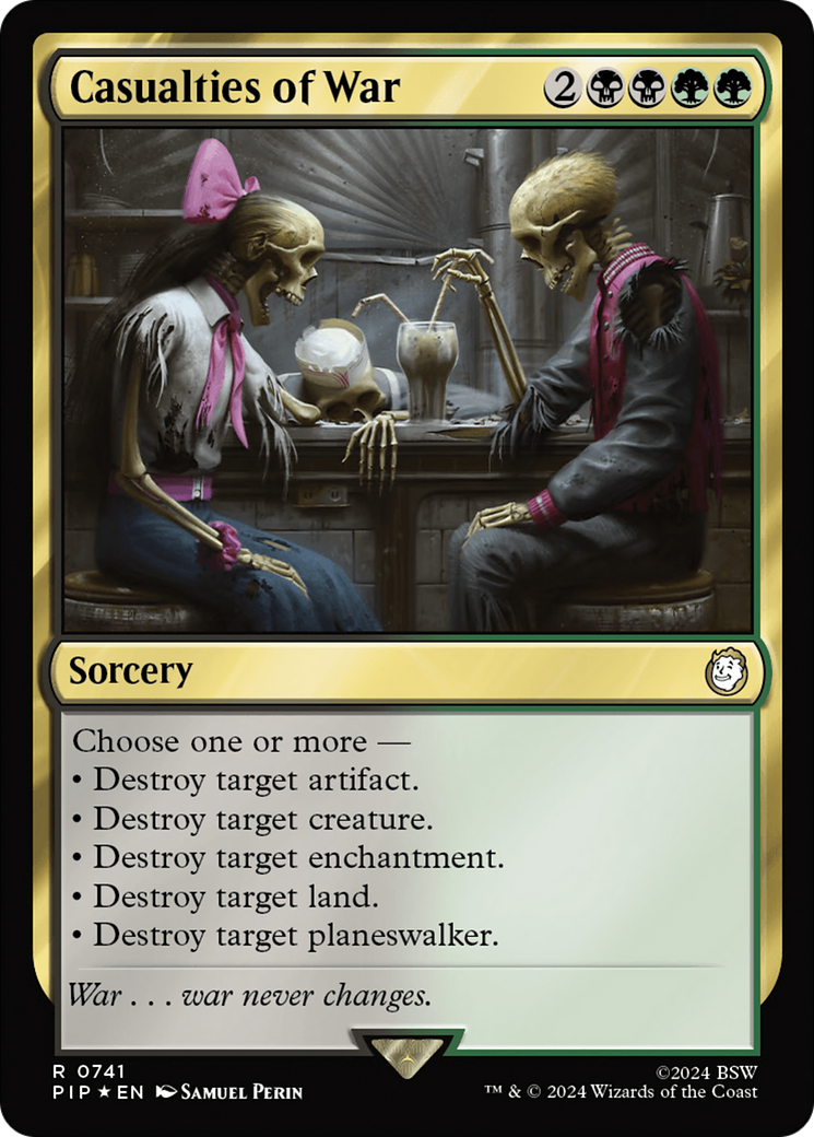 Casualties of War (Surge Foil) [Fallout] | Exor Games Dartmouth