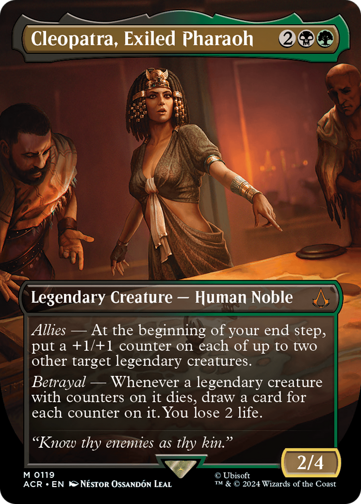 Cleopatra, Exiled Pharaoh (Borderless) [Assassin's Creed] | Exor Games Dartmouth