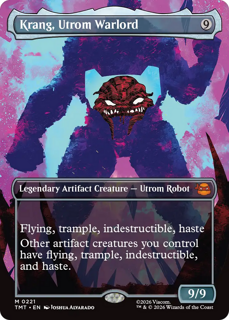 Krang, Utrom Warlord (Borderless) [Teenage Mutant Ninja Turtles] | Exor Games Dartmouth
