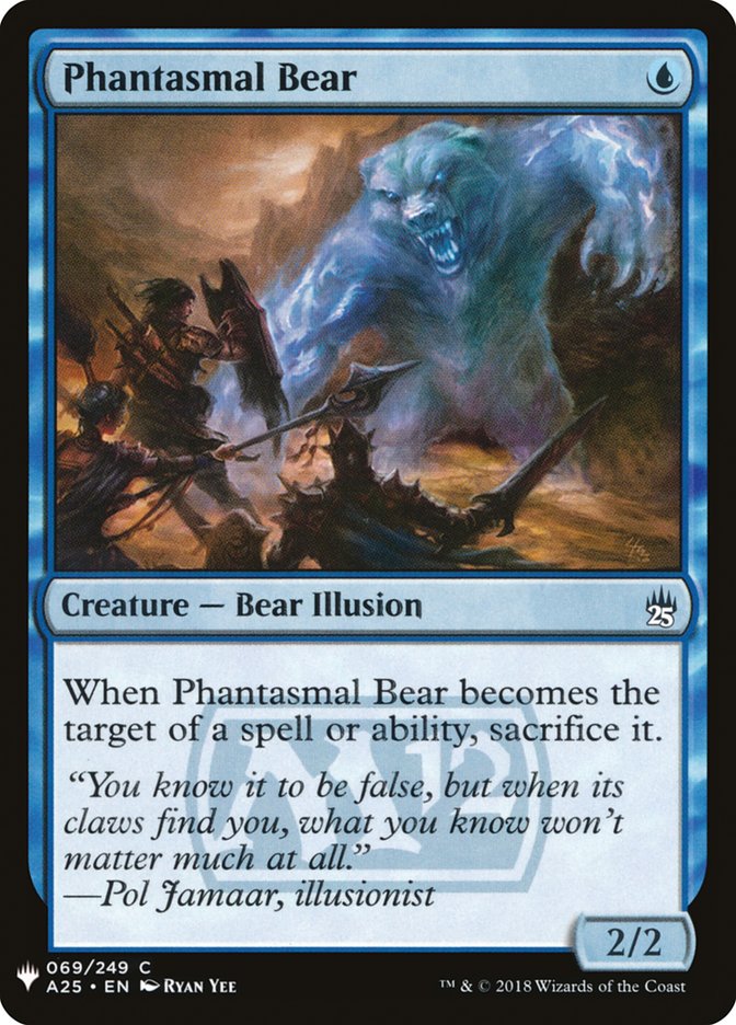 Phantasmal Bear [Mystery Booster] | Exor Games Dartmouth