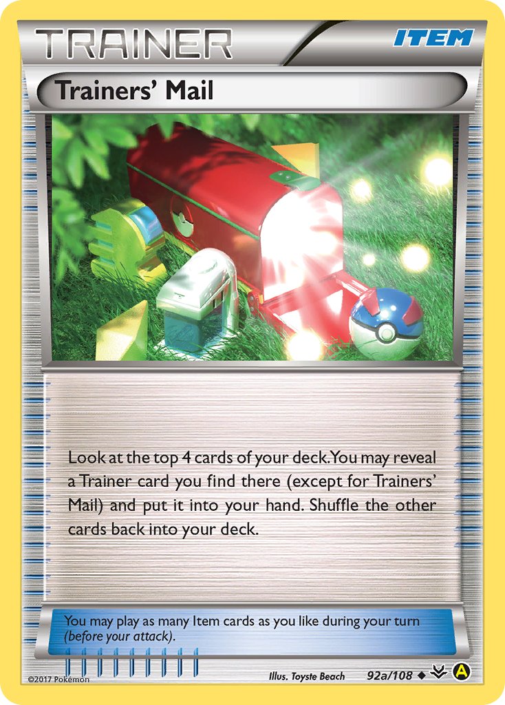 Trainers' Mail (92a/108) [Alternate Art Promos] | Exor Games Dartmouth