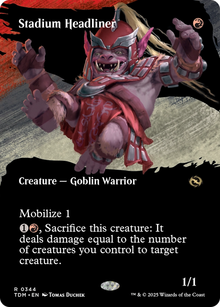 Stadium Headliner (Borderless) [Tarkir: Dragonstorm] | Exor Games Dartmouth