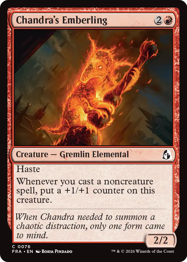 Chandra's Emberling [Reality Fracture] | Exor Games Dartmouth