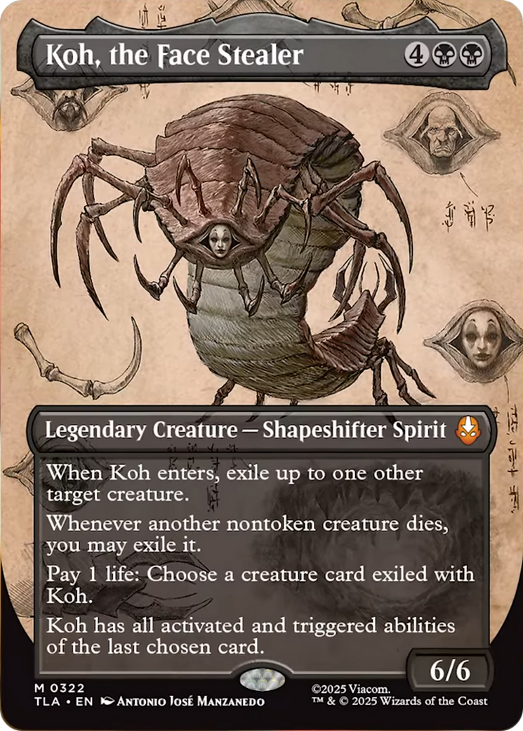 Koh, the Face Stealer (Borderless) [Avatar: The Last Airbender] | Exor Games Dartmouth