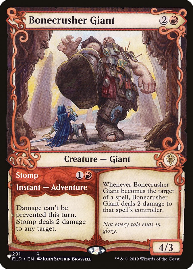 Bonecrusher Giant // Stomp [The List] | Exor Games Dartmouth