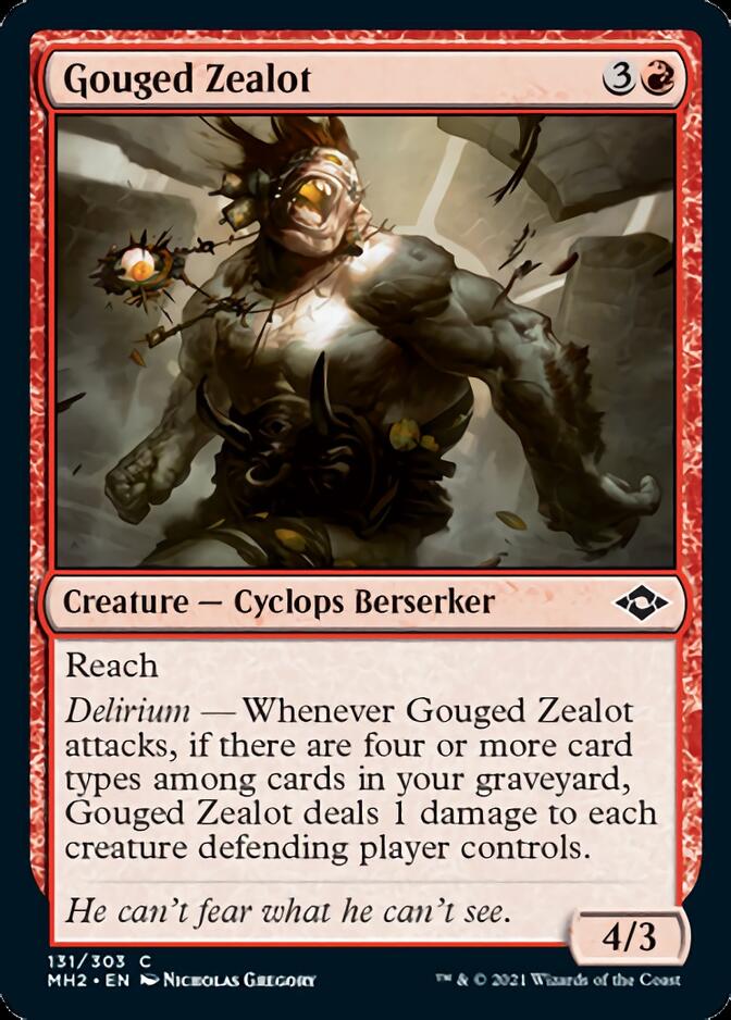 Gouged Zealot [Modern Horizons 2] | Exor Games Dartmouth