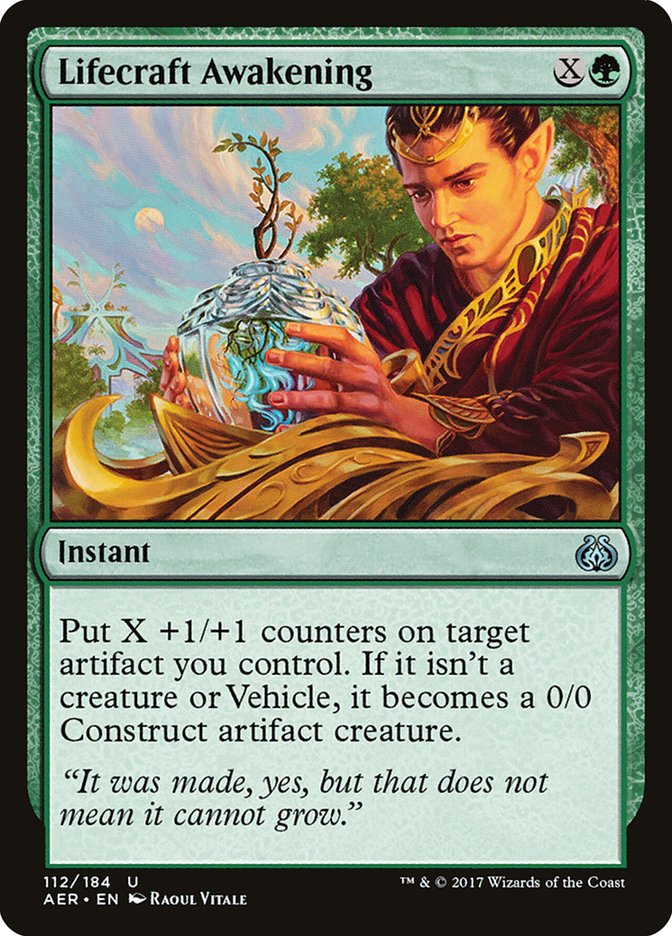 Lifecraft Awakening [Aether Revolt] | Exor Games Dartmouth