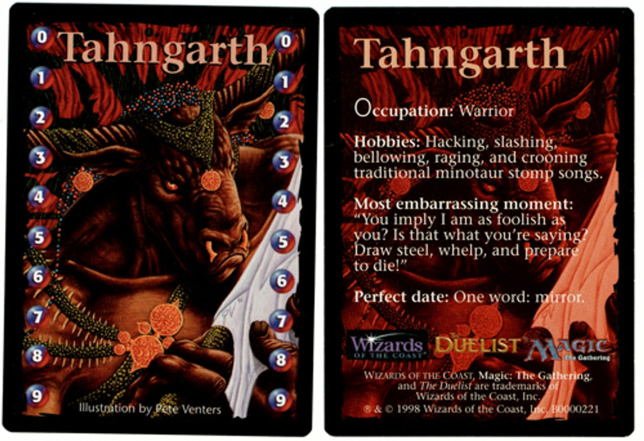 Tahngarth Life Counter Token [Media Promos] | Exor Games Dartmouth