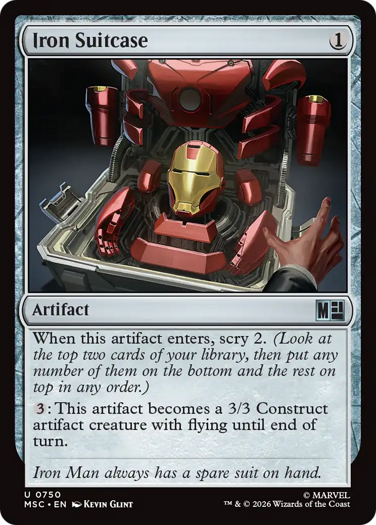 Iron Suitcase [Marvel Super Heroes Commander] | Exor Games Dartmouth