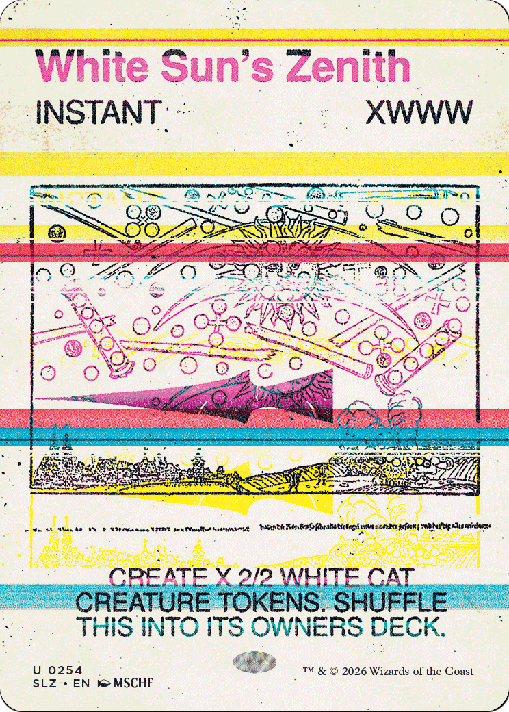 White Sun's Zenith (0254) [Secret Lair x MSCHF: The Zeta Set] | Exor Games Dartmouth