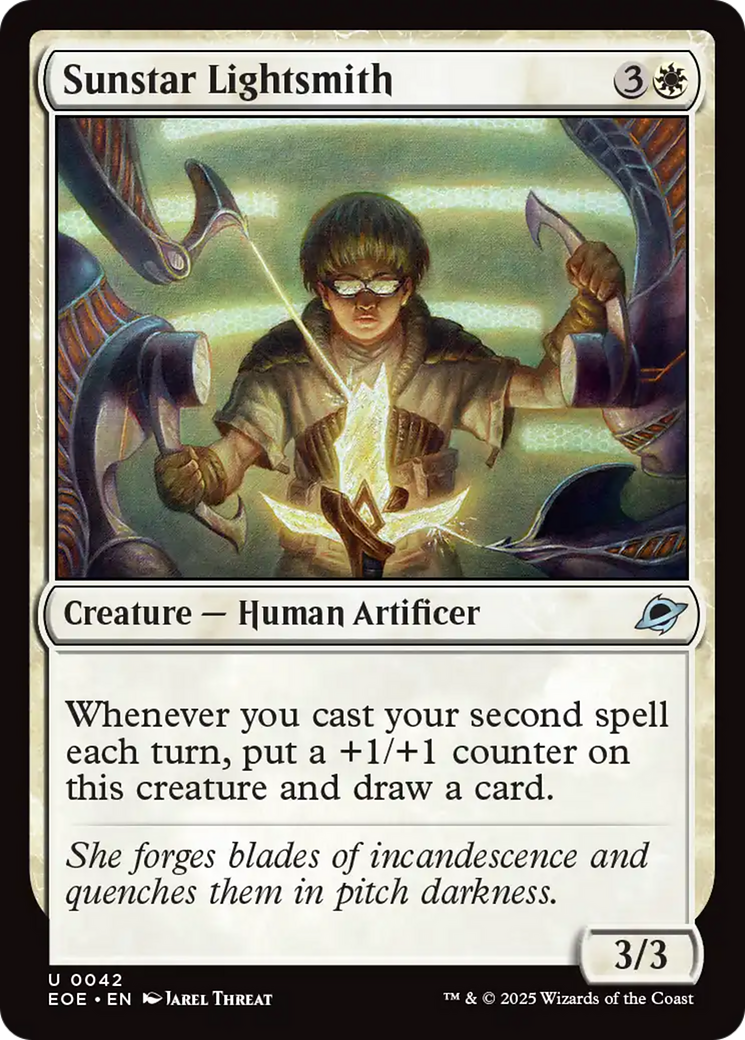 Sunstar Lightsmith [Edge of Eternities] | Exor Games Dartmouth
