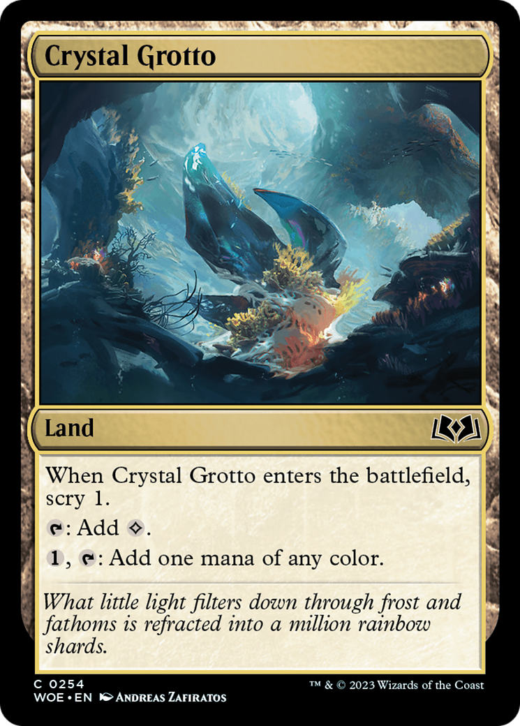 Crystal Grotto [Wilds of Eldraine] | Exor Games Dartmouth