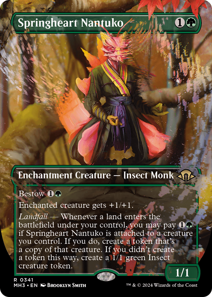 Springheart Nantuko (Borderless) [Modern Horizons 3] | Exor Games Dartmouth