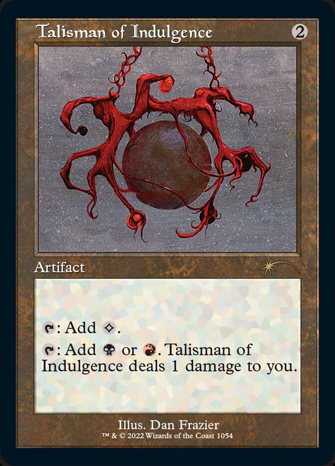 Talisman of Indulgence (Retro Frame) [Secret Lair Drop Series] | Exor Games Dartmouth