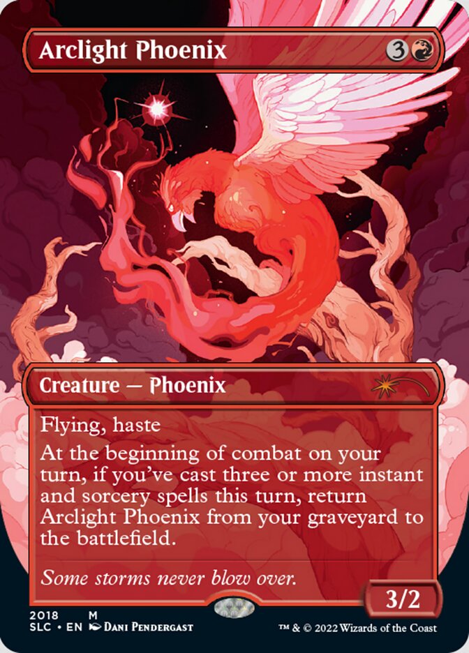 Arclight Phoenix (Borderless) [Secret Lair Countdown Kit] | Exor Games Dartmouth