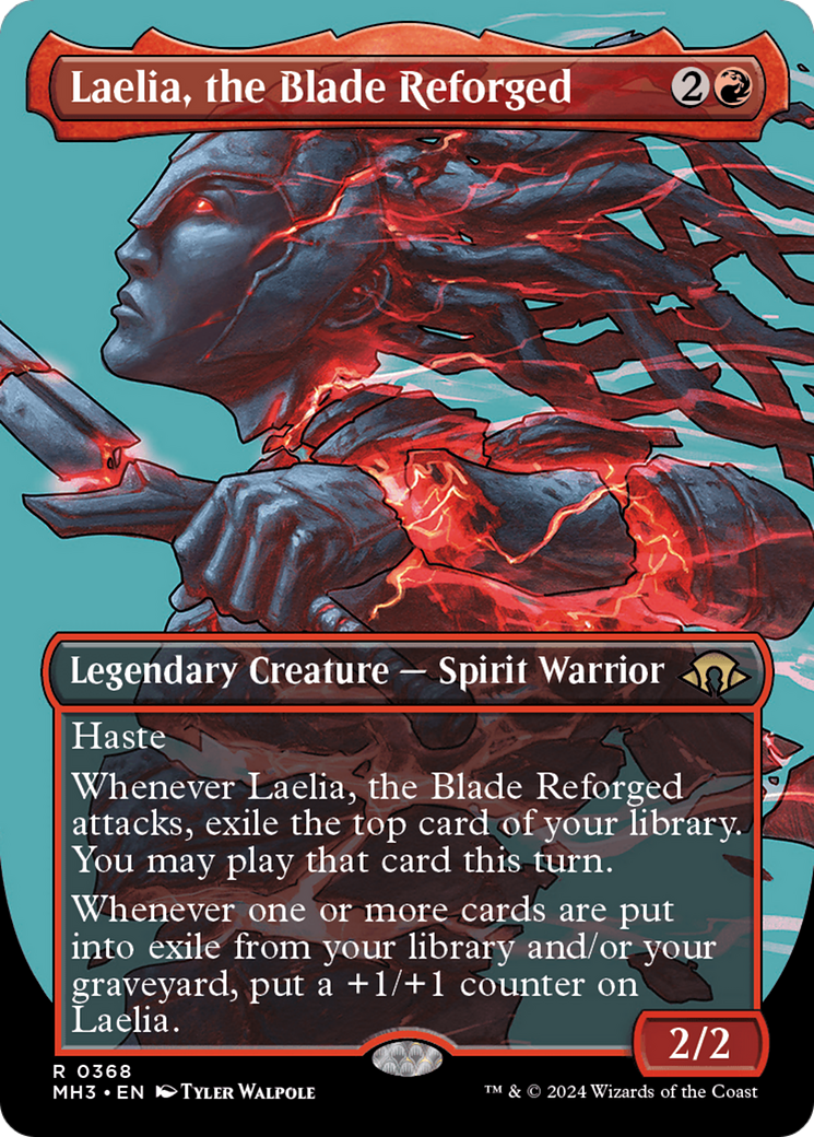 Laelia, the Blade Reforged (Borderless) [Modern Horizons 3] | Exor Games Dartmouth