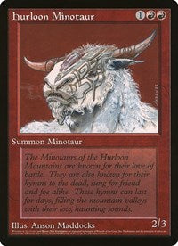 Hurloon Minotaur (Oversized) [Oversize Cards] | Exor Games Dartmouth