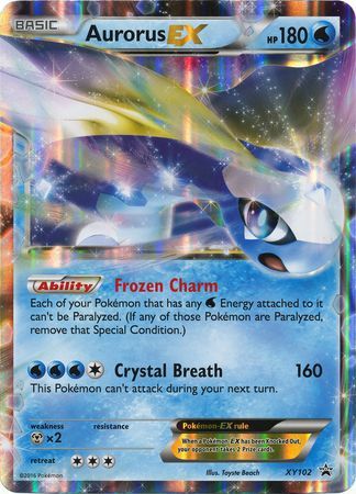 Aurorus EX (XY102) (Jumbo Card) [XY: Black Star Promos] | Exor Games Dartmouth