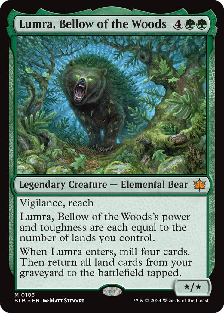 Lumra, Bellow of the Woods [Bloomburrow] | Exor Games Dartmouth