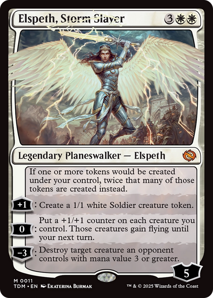 Elspeth, Storm Slayer [Tarkir: Dragonstorm] | Exor Games Dartmouth