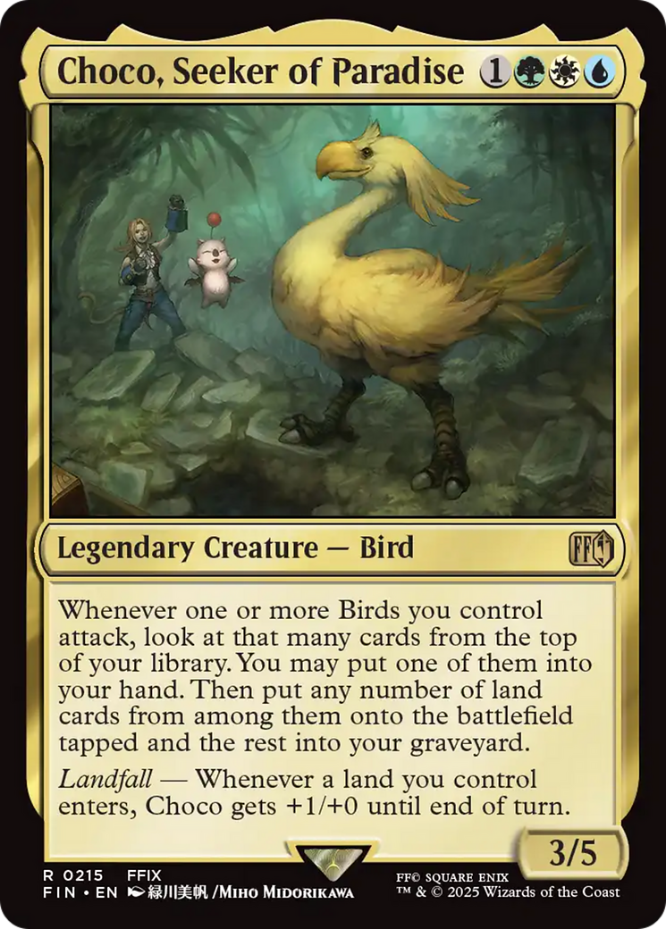 Choco, Seeker of Paradise [FINAL FANTASY] | Exor Games Dartmouth