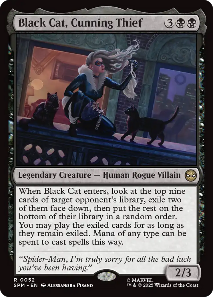 Black Cat, Cunning Thief [Marvel's Spider-Man] | Exor Games Dartmouth