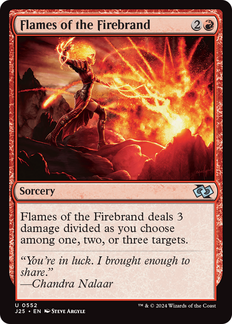 Flames of the Firebrand [Foundations Jumpstart] | Exor Games Dartmouth