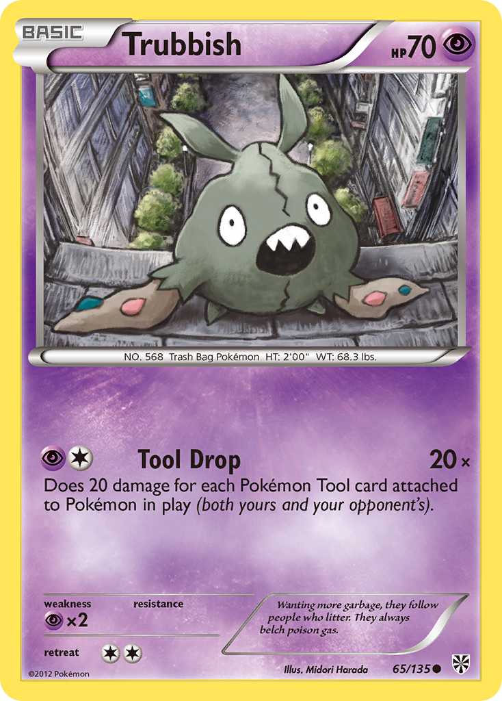 Trubbish (65/135) [Black & White: Plasma Storm] | Exor Games Dartmouth