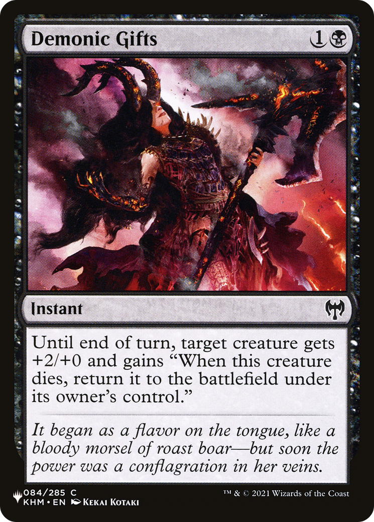 Demonic Gifts [The List] | Exor Games Dartmouth