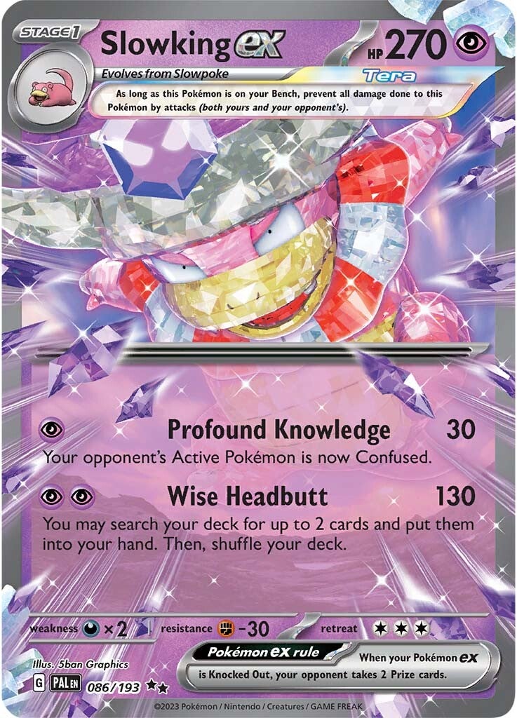 Slowking ex (086/193) [Scarlet & Violet: Paldea Evolved] | Exor Games Dartmouth