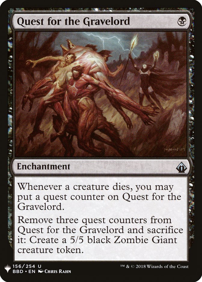Quest for the Gravelord [Mystery Booster] | Exor Games Dartmouth