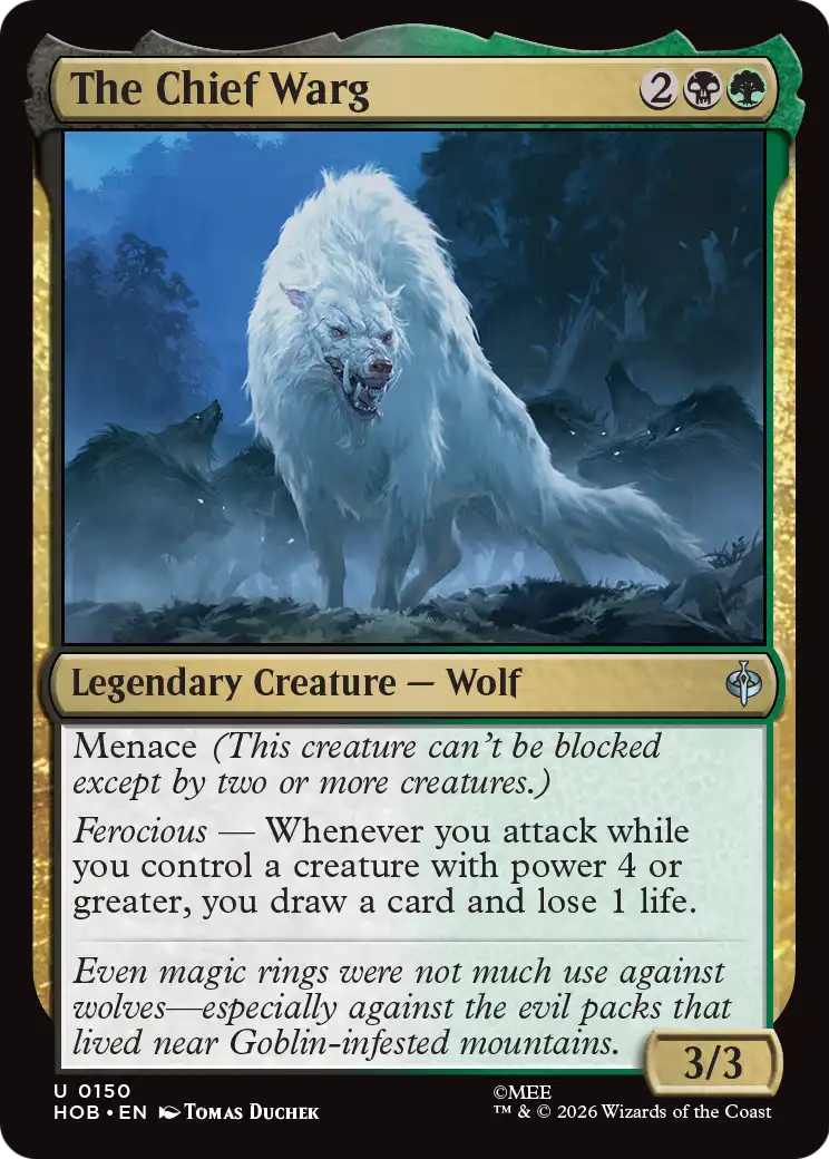 The Chief Warg [The Hobbit] | Exor Games Dartmouth