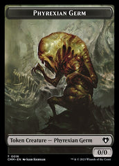 Eldrazi Spawn // Phyrexian Germ Double-Sided Token [Commander Masters Tokens] | Exor Games Dartmouth