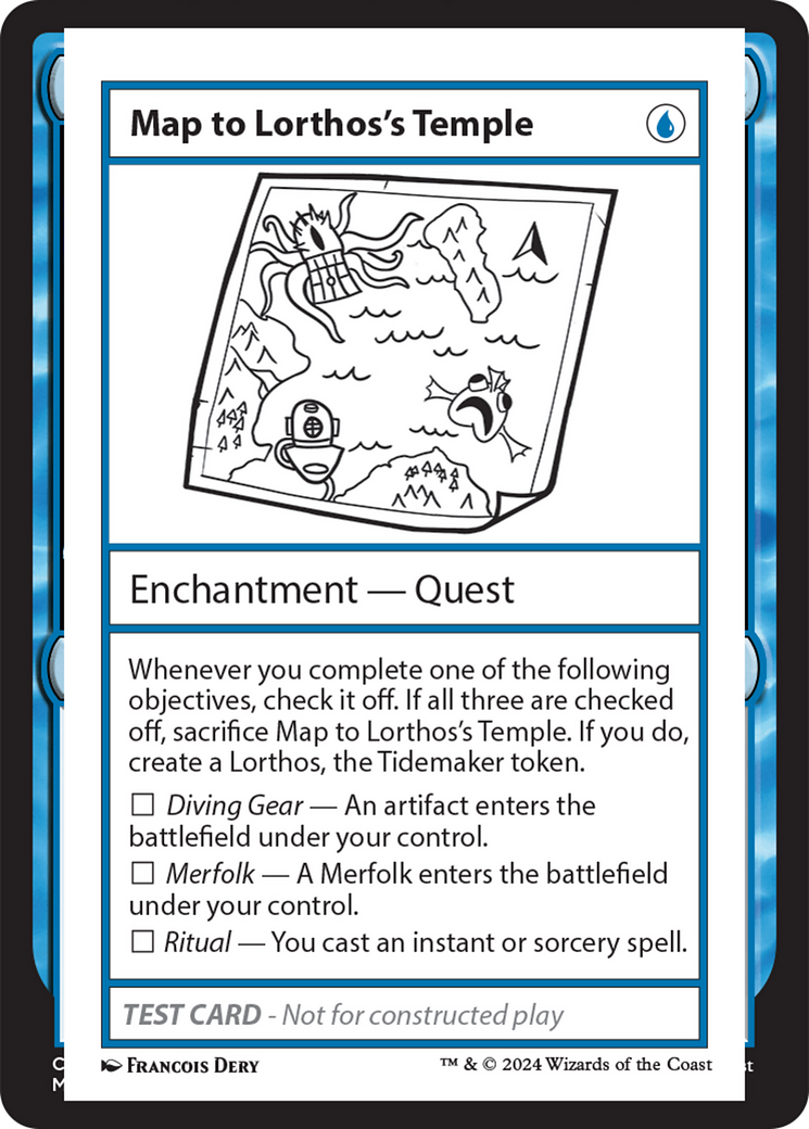 Map to Lorthos's Temple [Mystery Booster 2 Playtest Cards] | Exor Games Dartmouth