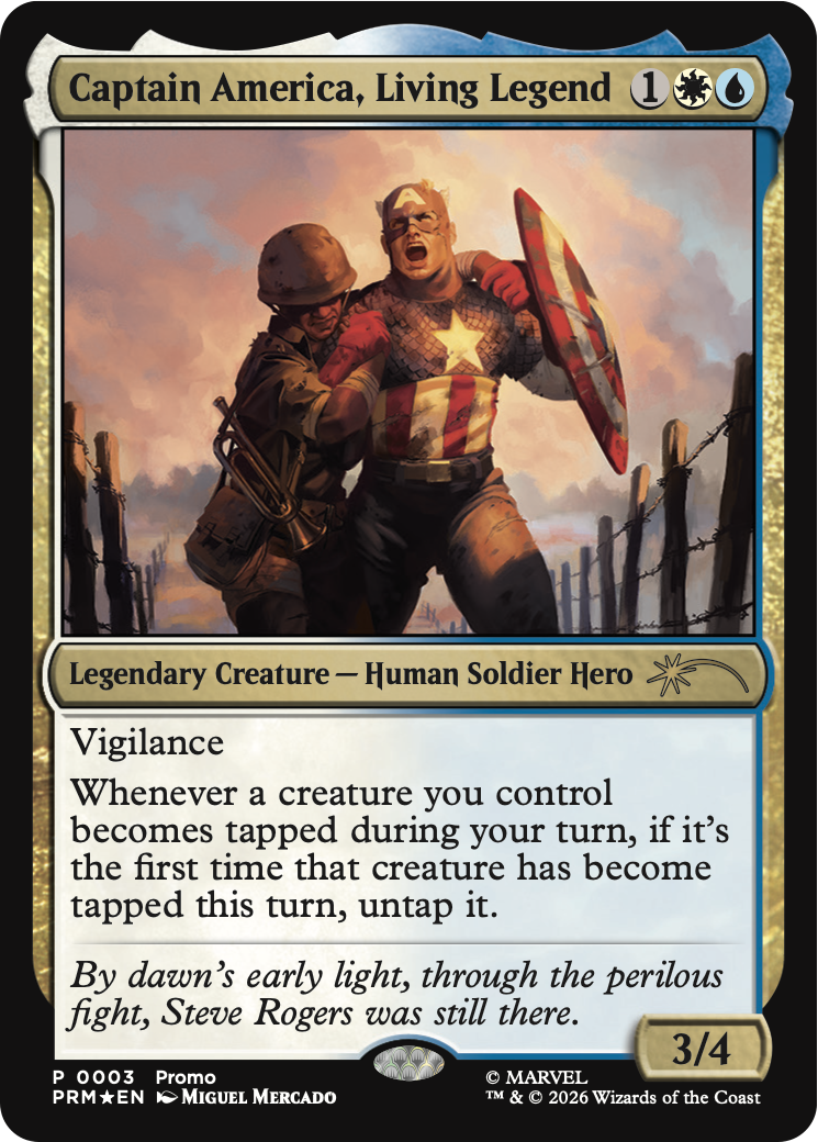 Captain America, Living Legend [Media Promos] | Exor Games Dartmouth