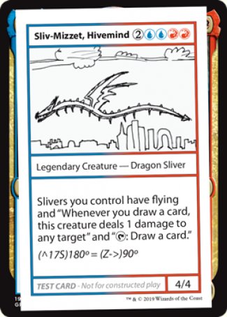 Sliv-Mizzet, Hivemind (2021 Edition) [Mystery Booster Playtest Cards] | Exor Games Dartmouth