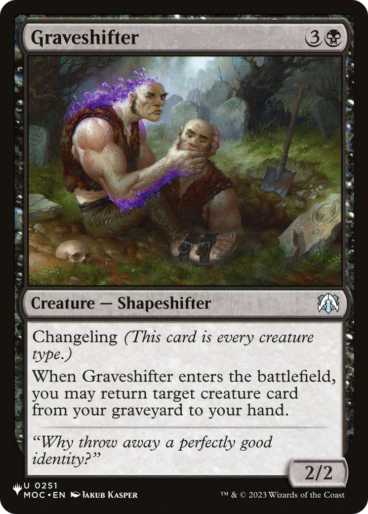 Graveshifter [The List Reprints] | Exor Games Dartmouth