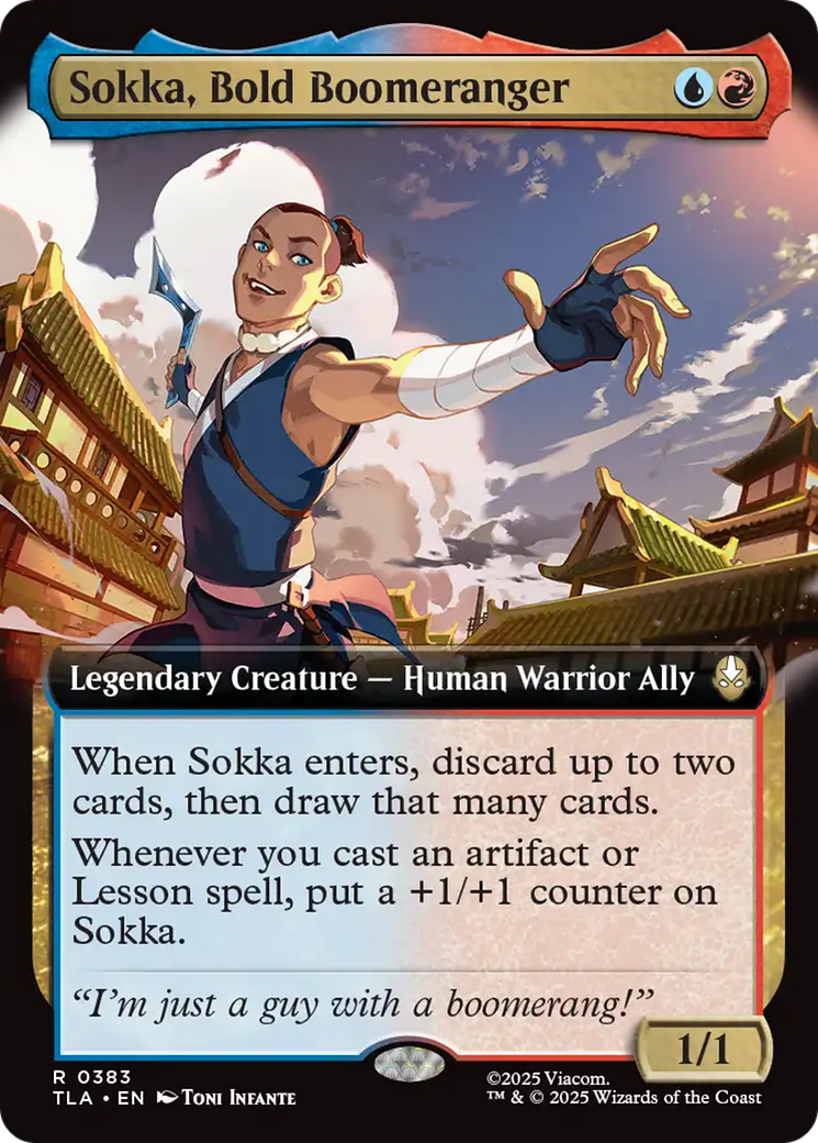 Sokka, Bold Boomeranger (Extended Art) [Avatar: The Last Airbender] | Exor Games Dartmouth