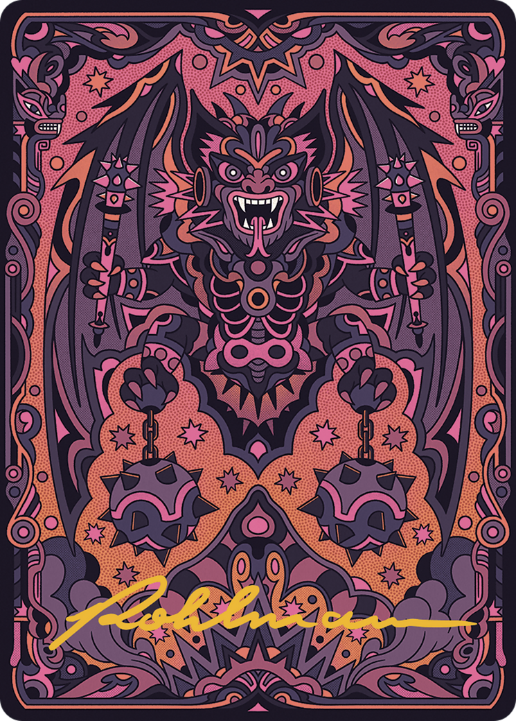 Bloodletter of Aclazotz Art Card (61/81) (Gold-Stamped Signature) [The Lost Caverns of Ixalan Art Series] | Exor Games Dartmouth