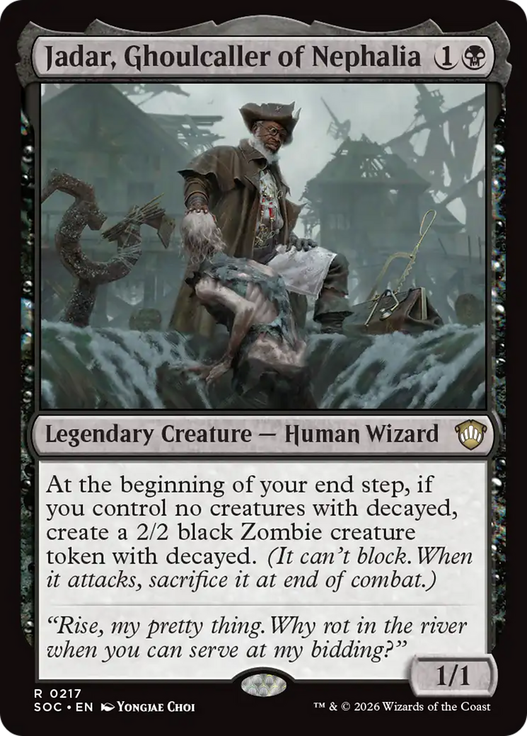 Jadar, Ghoulcaller of Nephalia [Secrets of Strixhaven Commander] | Exor Games Dartmouth